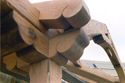 Timber frame joints and details