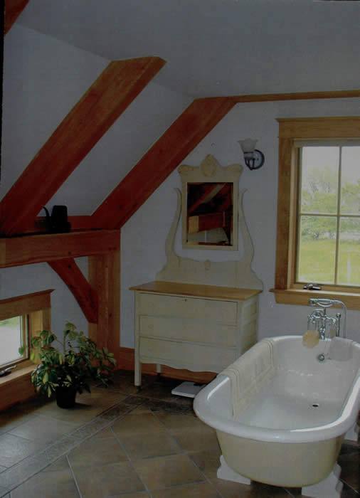 Oak Timber Frame bathroom