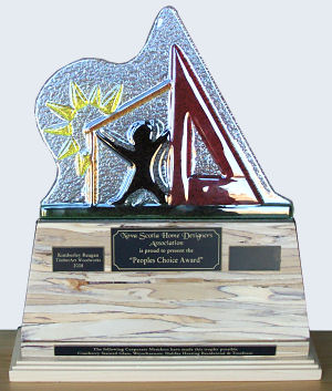 Nova Scotia Home Designers Association trophy